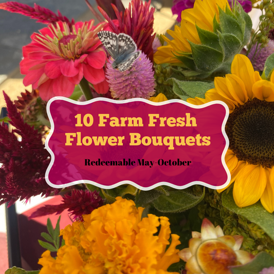 10 farm fresh floral bouquets woodland California. Sarah Larkin Design. Yolo Roots Eco Flower Farm