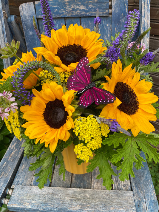 Summer Sunflower Garden
